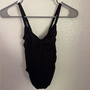 Seamless Sculpt Thong Body Suit ONYX Small